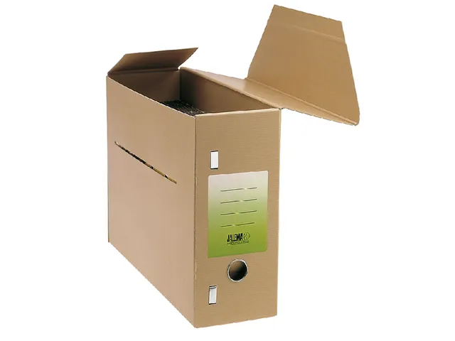 Archiefdoos gemeente folio 370x265x115mm 850gr bruin