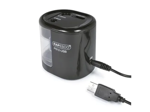 automatische puntenslijper PS12 met USB zwart