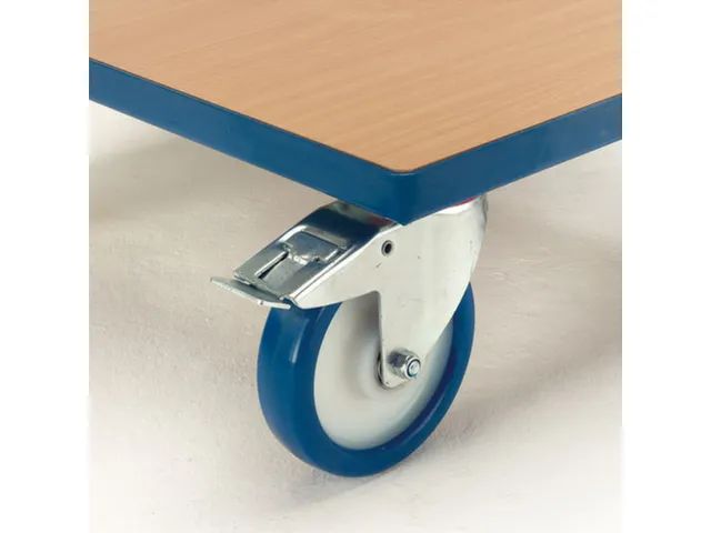 wielenset,v. transportwagen,PU,draagverm. 1200kg,Ø 200mm,meerprijs