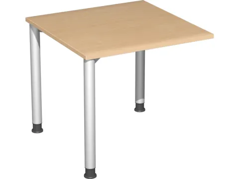 koppelelement voor bureau,HxBxD 680-800x800x800mm,blad beuken,hoekig