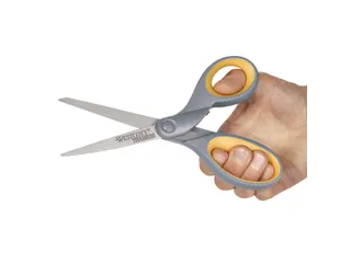 Kantoorschaar Westcott 210mm met softgrip titanium - 3