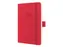 Weekagenda Conceptum A6 2026 (NL/FR/EN/DU) red Softcover