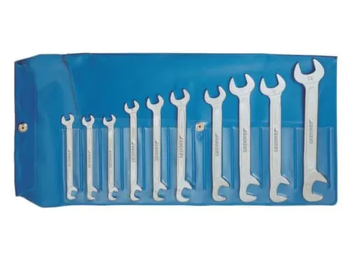 8-0100 Dubbele steeksleutelset 10-delig 5-13mm