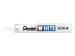 Viltstift Pentel 100W rond 2.2mm wit
