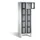 Lockerkast 1850x610x500mm 2x5 vakken Cilinderslot Poten, RAL7021