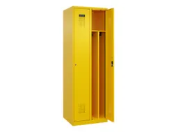 locker voor scheiding van kleding,HxBxD 1850x600x500mm,2vak