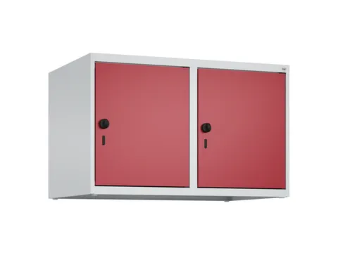 opzetkast,v. locker,2vak.,vak B 400mm,HxBxD 500x800x500mm,vleugeldeur