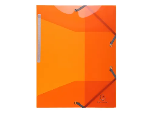 Iderama Elastomap A4 3 Kleppen Polypropyleen Assorti Kleuren