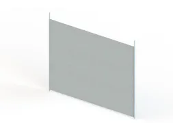 scheidingsplaat,v. inhaakstelling,HxD 500x600mm,doorgaand,staal