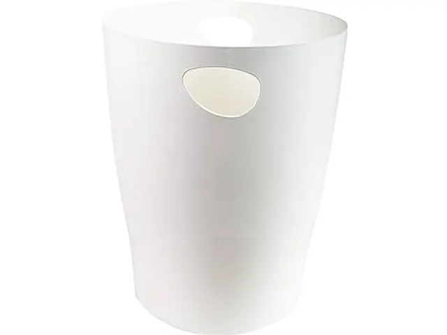 Corbeille-à-papier Ecobin Office - assorti Noir/Gris