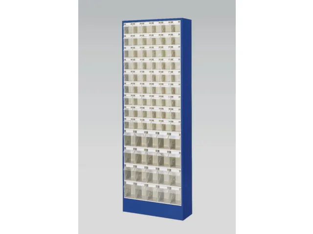 Bloc À Tiroirs Transparents 74Bacs Plastique Abs Corps Ral5010