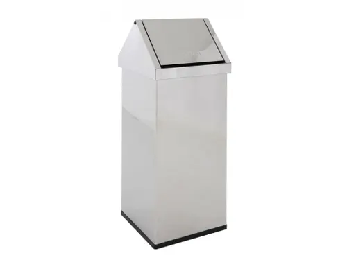Afvalbak Carro-Swing 110 Liter RVS
