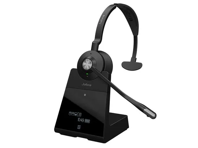 Engage 75 On-Ear Mono Headset, Draadloos, DECT, Zwart