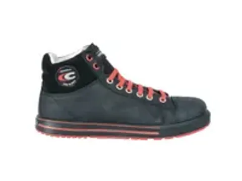 OUTLET Cofra Steal hoge S3 veiligheidsschoenen, SRC, zwart/rood, maat