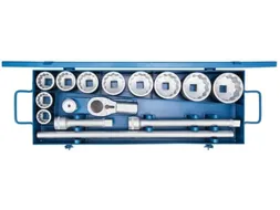 GEDORE D 21 EMU-10 Dopsleutelset 1 inch 15-delig UD profiel 36-80mm