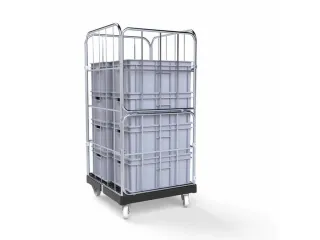 rolcontainer,draagverm. 500kg,laadvl. LxB 801x664mm - 5