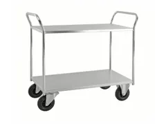 etagewagen,draagverm. 400kg,2etage(s),laadvl. LxB 940x440mm,staaletage