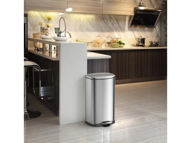 Pedaalemmer Della Step Bin 50 Liter Mat Rvs