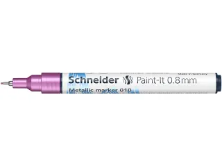 Metallic marker Schneider Paint-It 010 0.8mm paars metallic - 4