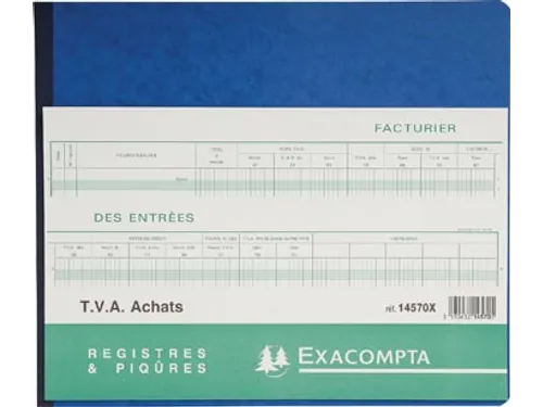 Exacompta Formulieren Inkoop Met Btw, Ft 27 X 32 Cm, Franstalig