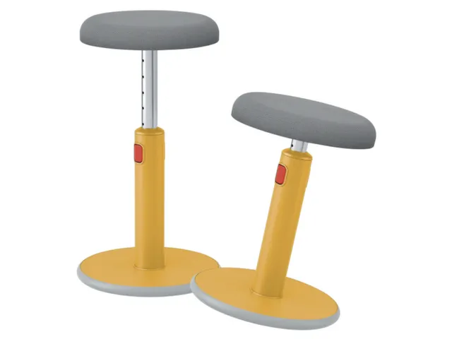 tabouret assis-debout,assise H 460-790mm,assise mousse