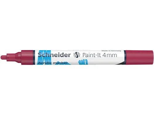 Acrylmarker Schneider Paint-It 320 4mm bordeaux