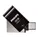 USB stick 3.1 Philips 2in1 USB-C USB-A 32GB zwart