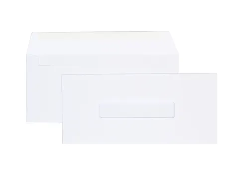 Envelop office 109x224-ea6 gom vm 80gr venster 2,5x11mm midden