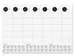 Designonderlegger Sigel muur- kalender/onderlegger 27/28/29 59,5x41cm