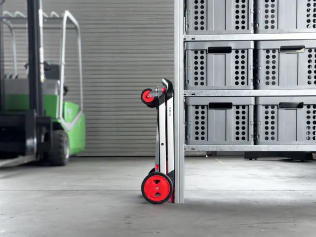 vouwbare winkelwagen,draagverm. 60kg,2etage(s),HxLxB 1025x890x550mm