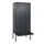 locker met bank,HxBxD 2120x900x815mm,3vak,vak B 300mm,draaigrendel