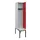 locker met bank,HxBxD 2120x400x815mm,1vak,vak B 400mm,cilinderslot
