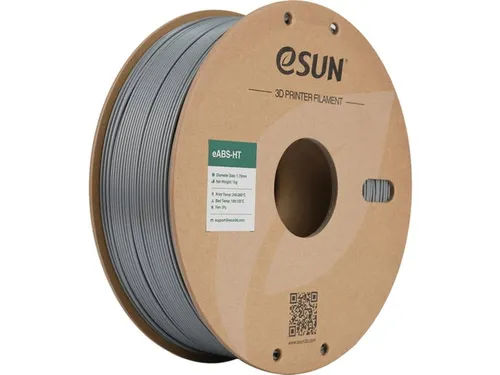 eSUN 3D printer Filament eABS-HT 1,75mm Lichtgrijs 1kg