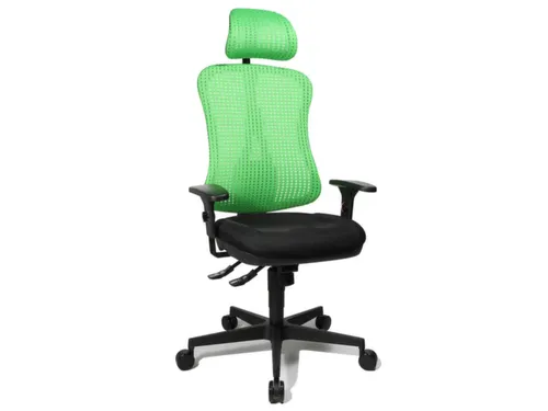 Topstar Bureaustoel HEAD POINT SY Netbekleding In Groen