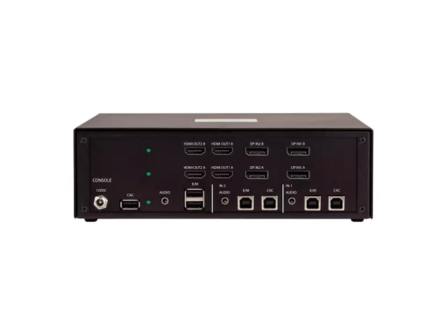 StarTech.com CK4-PM202C KVM-switch Zwart
