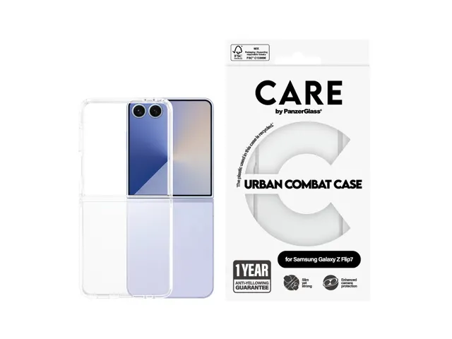 PanzerGlass CARE by Urban Combat Case Transparent Samsung Galaxy