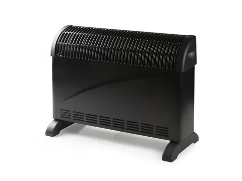 Convector Verwarming Turbo 3 Standen 2000W Zwart