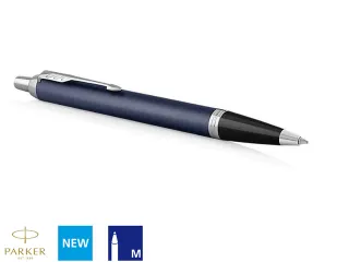 Balpen Parker IM Blue Lacquer CT Medium Blauwe inkt - 2