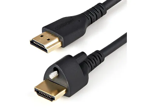 1 Meter HDMI Kabel met Schroefbeveiliging - 4K 60Hz HDR