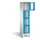 Lockerkast 1850x420x500mm 1x4 vakken Cilinderslot Poten, RAL5012