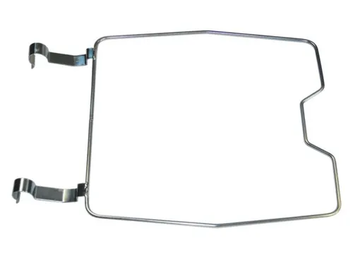 OUTLET zakhouder v. Afvalton 80l staal verzinkt