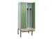 locker voor scheiding van kleding,HxBxD 2120x800x815mm,2vak
