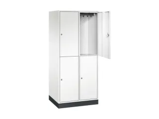 grootvolume garderobekast,HxBxD 1950x820x600mm,2x2vak.,vak B 360mm - 1
