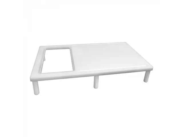 Caterchef Snij/ werkunit voor 1/3 GN bakken Wit 65x40x2cm