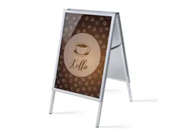 Stoepbord A1 complete set met print "Koffie"