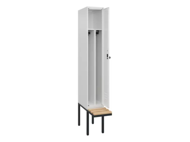 locker voor scheiding van kleding,HxBxD 2120x300x815mm,1vak