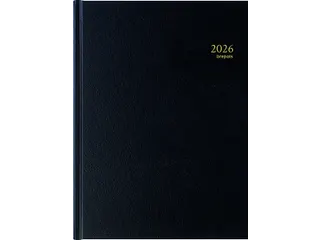 Agenda 2027 Brepols Bremax Santex A4 1dag/1pagina 4 kolommen zwart - 1
