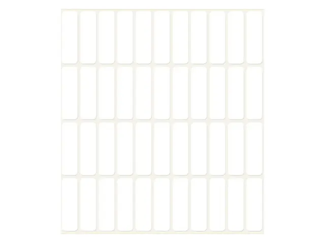 Etiket Avery Zweckform 3320 32x10mm wit 1144stuks