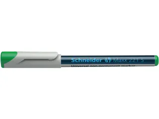 Universele marker Schneider Maxx 221 S non-permanent groen - 1