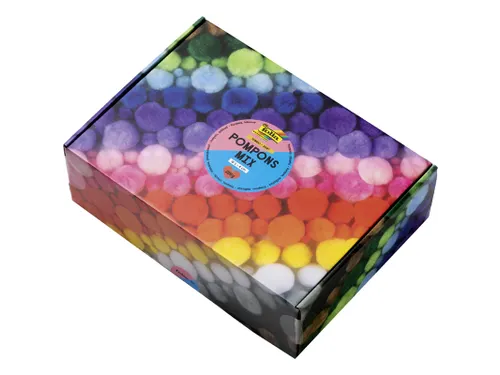 Pompons Folia 200 gram assorti